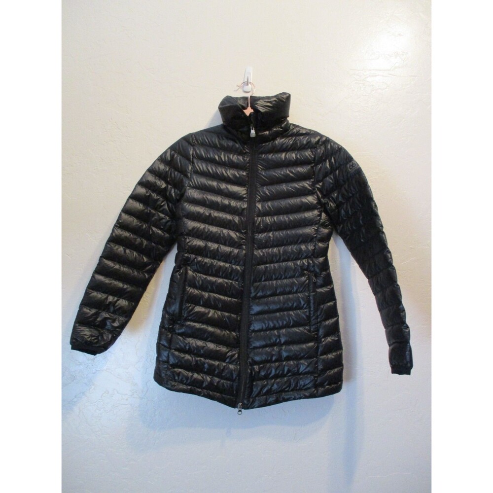 66°North Iceland Womens Puffer Jacket Black Sz M Hip Length Outdoor